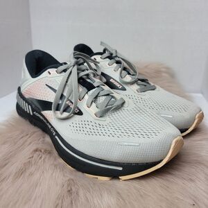 Brooks Womens Adrenaline GTS 22 Running Shoe Gray(missing insole) Size 9
